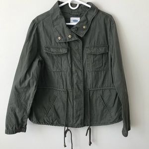 Great khaki green utilitarian jacket